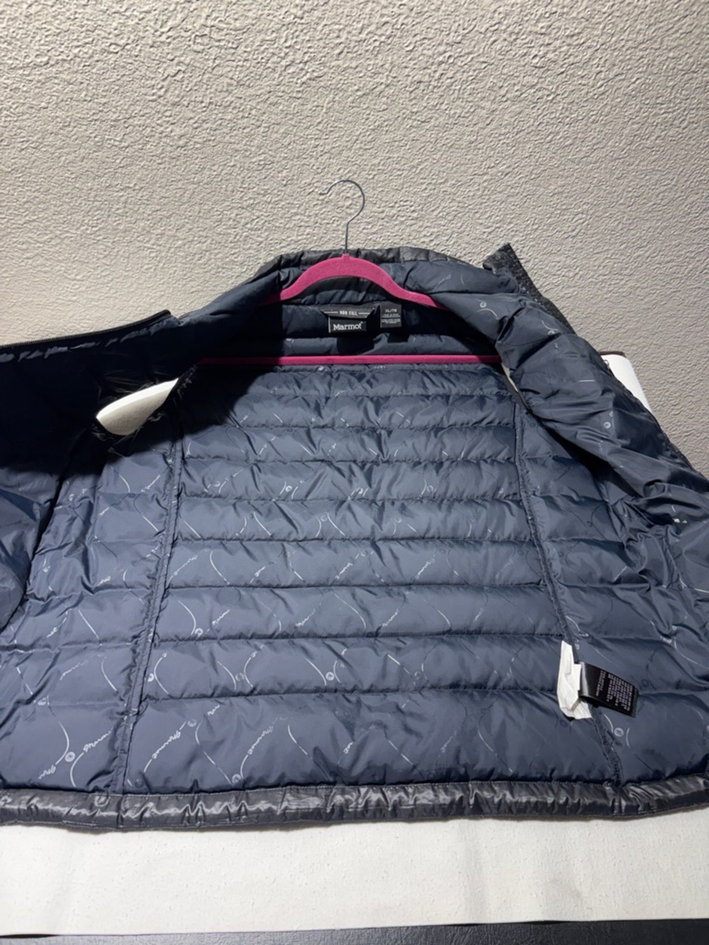 Marmot Women's Black Quilted Down Vest - Picture 2 of 3